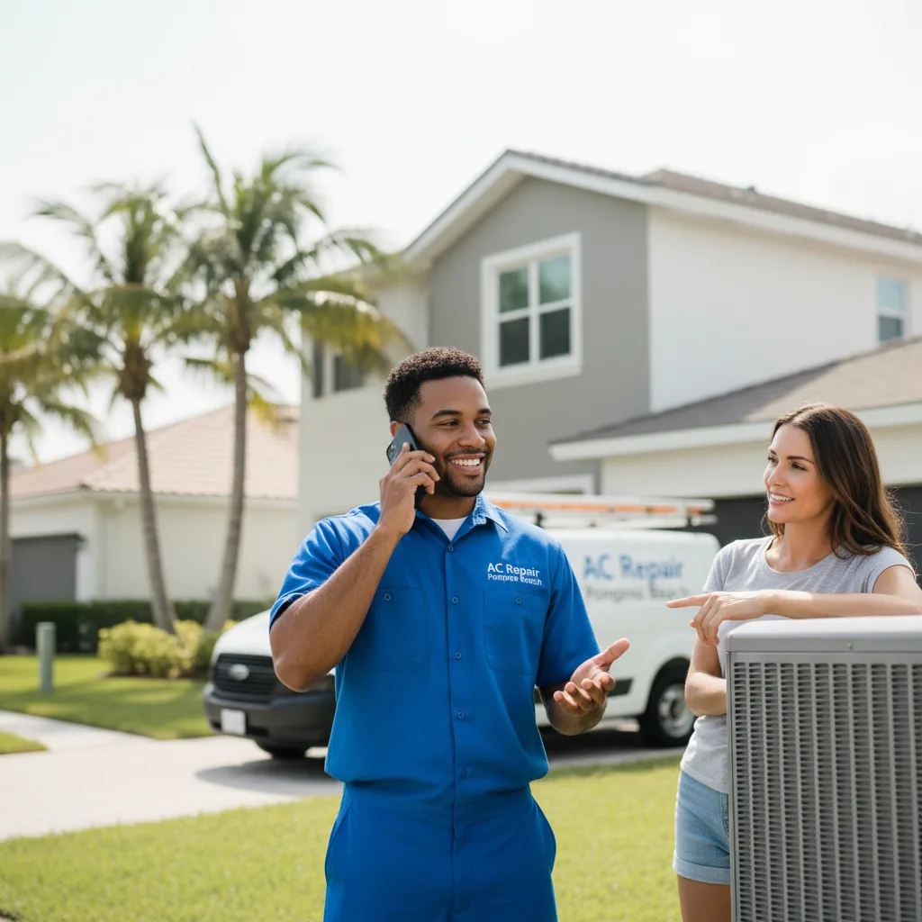 AC Repair Pompano Beach customer support in Bonaire